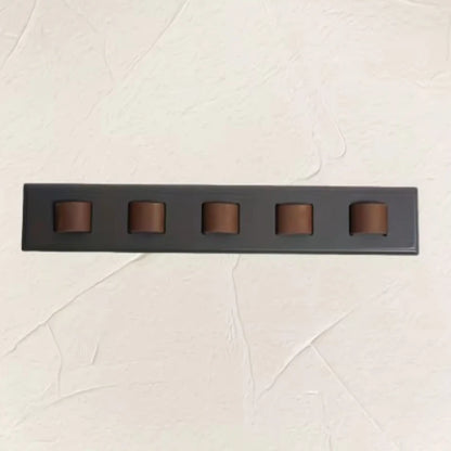 1pc Wooden Eyeglass Storage Rack Wall Mounted Eyeglass Rack Household Sunglasses Sunglasses Storage Rack Glasses Display