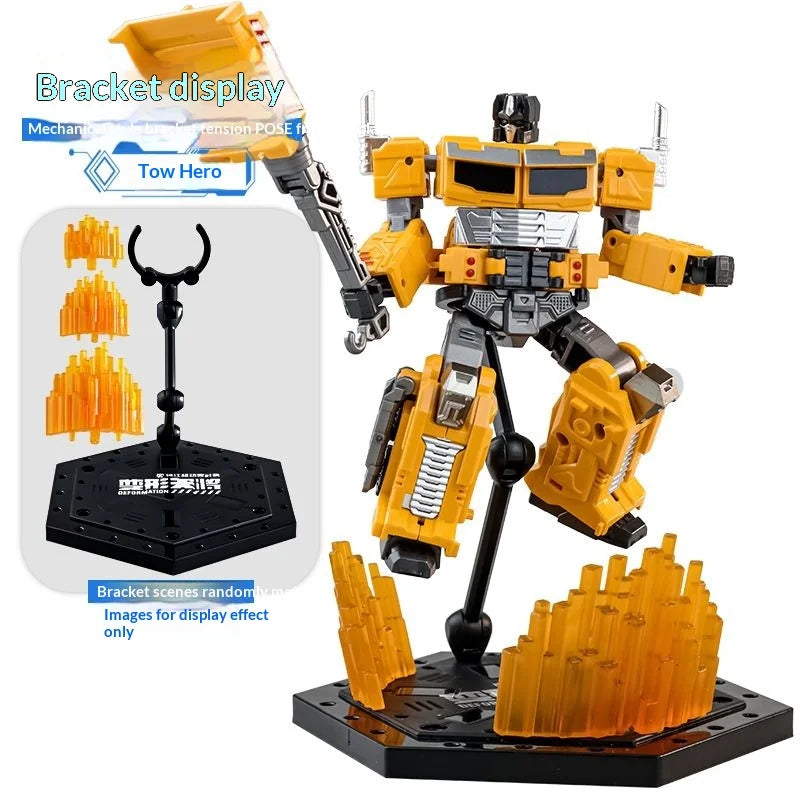Jinjiang Transforming Robot Series 2: Optimus Prime, War God, Car, Plane, Tank, Robot for Boys