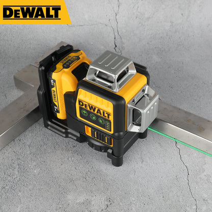 2026 DEWALT DW089LG Lithium Battery Green Laser Level | 12 Lines 3 Sides 360° Horizontal Vertical | Outdoor Leveling Measurin