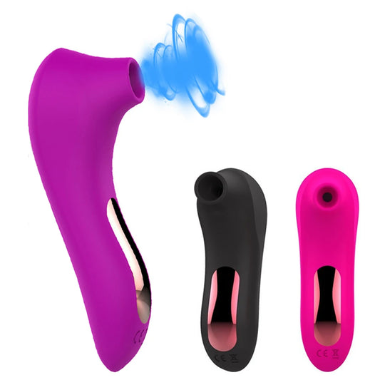 Powerful Clitoris Sucking Vibrator for Women Nipple Oral Vacuum Stimulator Massager Dildo Female Masturbator Sex Toys for Adult