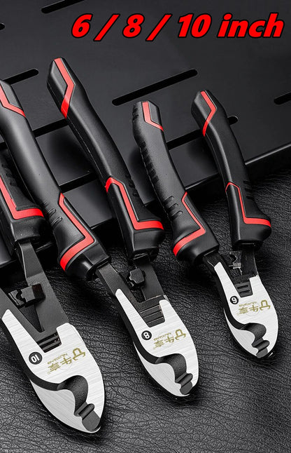 Multifunctional 6/8/10 inch Cable Cutter Electrician Professional Wire Cable Cutter Stripper Pliers Hand Tool Cable Scissors