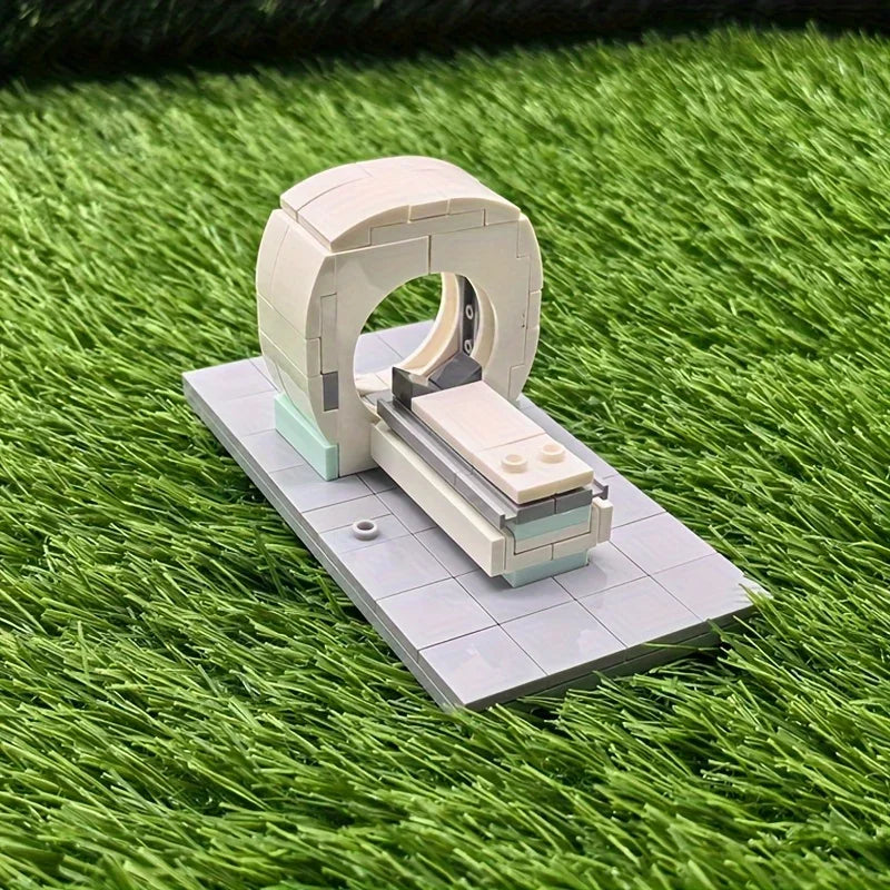 MOC Small Hospital CT Scanner Room Medical Instruments Model Building Blocks Set 99PCS Science and Education Brick Toys Gifts