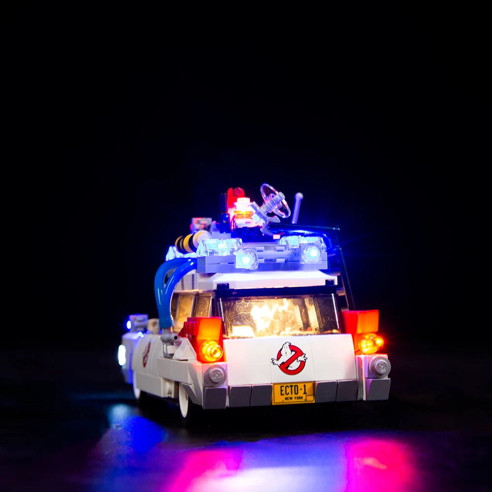 Kyglaring Led Lighting Set DIY Toys For 21108 Blocks Set Compatible With Ghostbusters Ecto-1 Bricks(Not Included BuildingBlocks)