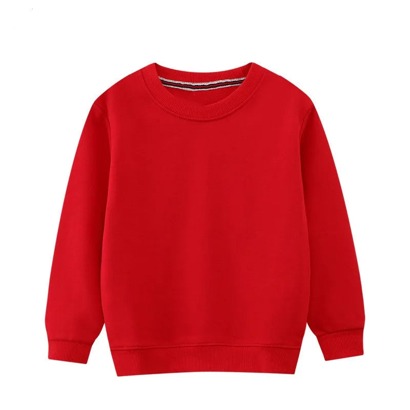 Jumping Meters 2-7T Long Sleeve Solid Boys Girls Sweatshirts For Autumn Spring Children's Clothing Hooded Shirts Tops Costume