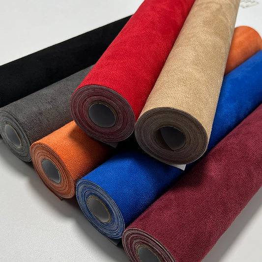 40x200cm Self-Adhesive Synthetic Suede Fabric 0.6mm Thick in Multiple Colors for Car Interior Refit Sofa Scratch Repair