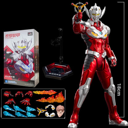 Ultraman Action Figure ZD Toy Kotaro Higashi Zero suit Tiga Suit Ace Ultra Seven Ultraman Jack Model Adult Collectible Toy