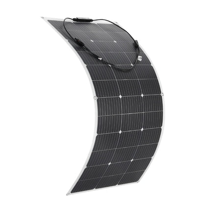 300W 600W Flexible Solar Panel With 60A Solar Regulator Cable For 12V Battery Charger Home Roof Outdoor Camping Car RV Boat