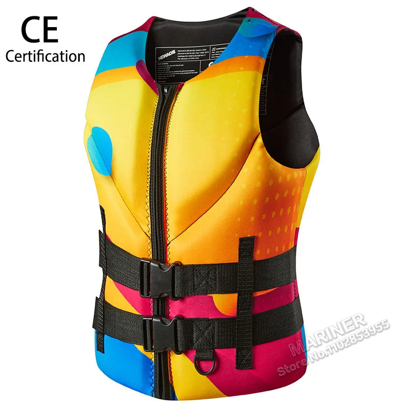 Live Jacket Wakesurf Comp Vest Neoprene Impact Vest Great for Boating Rafting Surfing Buoyancy All Other Watersports Activities