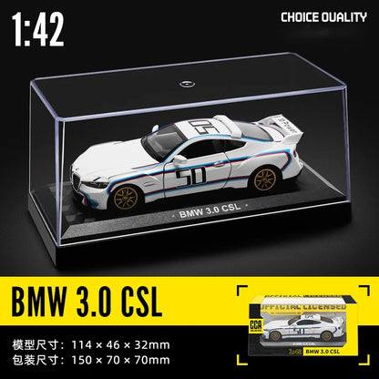 MSZ CCA 1:43 M4 DTM Gulf Station Shell Station McLaren Lamborghini Series Racing Alloy Model Toy Car Casting Pullback Function