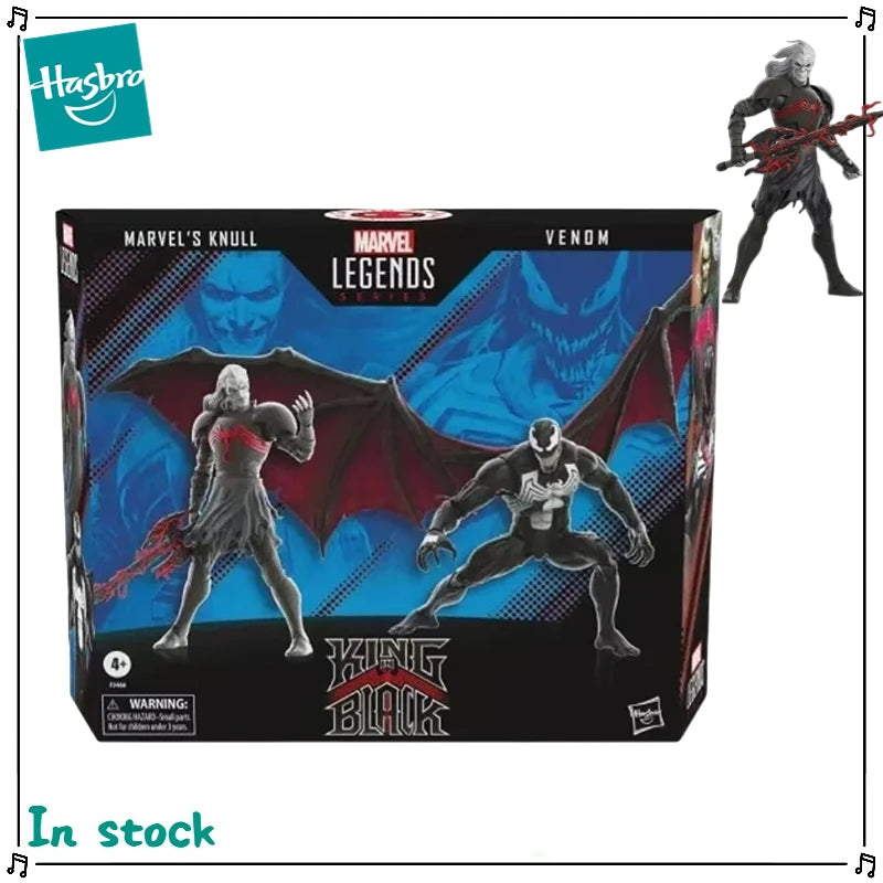 Original Hasbro Marvel Legends Series King in Black Knull & Venom-Wings Action Figures Toys Models Collection