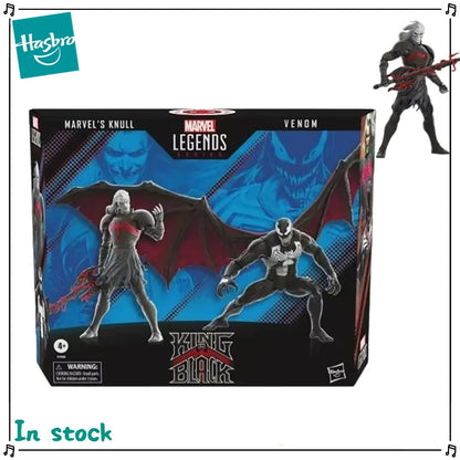 Original Hasbro Marvel Legends Series King in Black Knull & Venom-Wings Action Figures Toys Models Collection