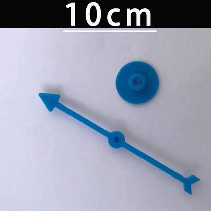 6PCS10CM 4.5cm 7.5cm 4inch Arrow Disc-Spinning Plastic Pawn/Chess For Board Game And Card Game Accessories