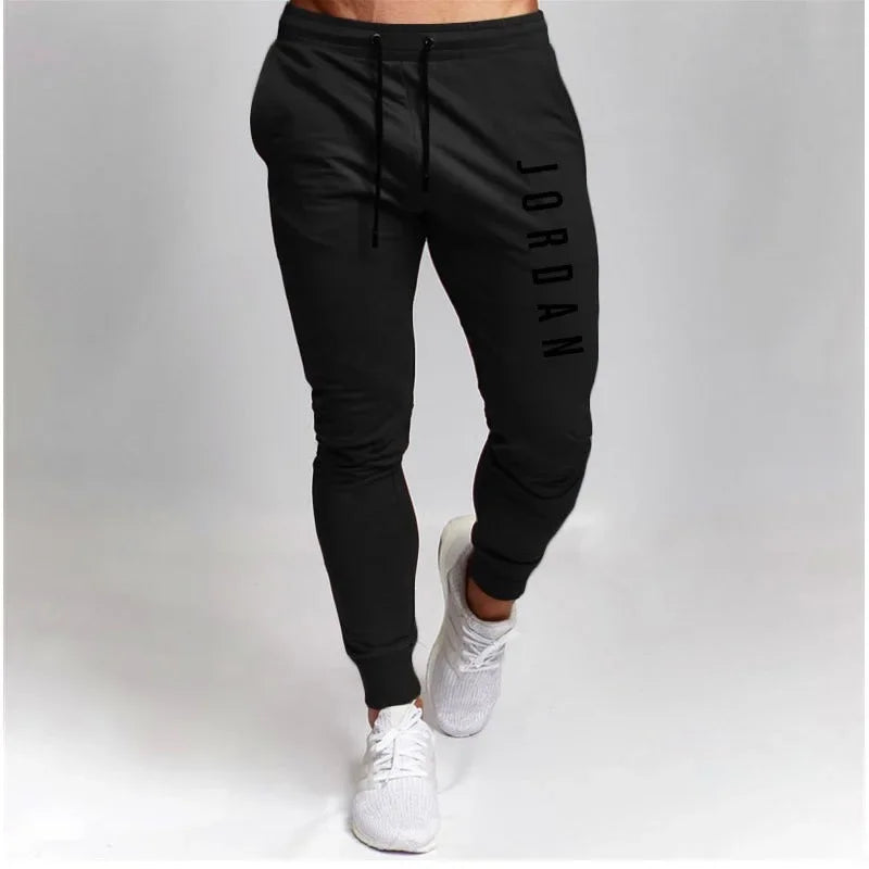 Men Loose and Versatile Stretch Trousers Cross-border Spring and Autumn Sports Pants Casual Pants Slim Casual Sports Pants S-3XL