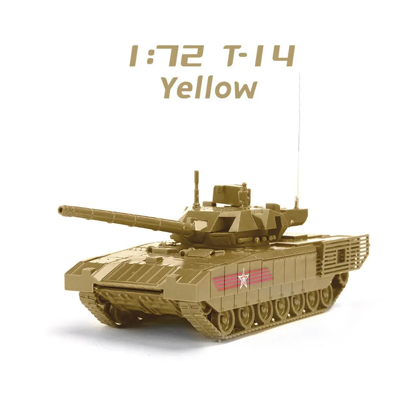 4D 1/72 Tank Assembly Puzzle Model Infantry Fighting Vehicle Military Tractor Artillery Boys' Toys