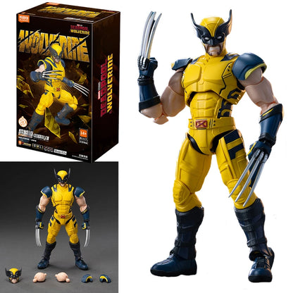 BLOKEES Original 2024 Deadpool & Wolverine Friend Deadpool 3 X-Men CLASS Version Action Figure Assembled Movie Model Toys Gift