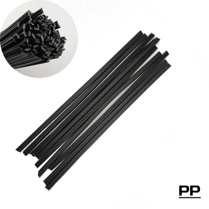 40pcs Plastic Welding Rods 200mm/300mm Length ABS/PP/PVC/PE Welding Sticks 5x2mm For Plastic Welder