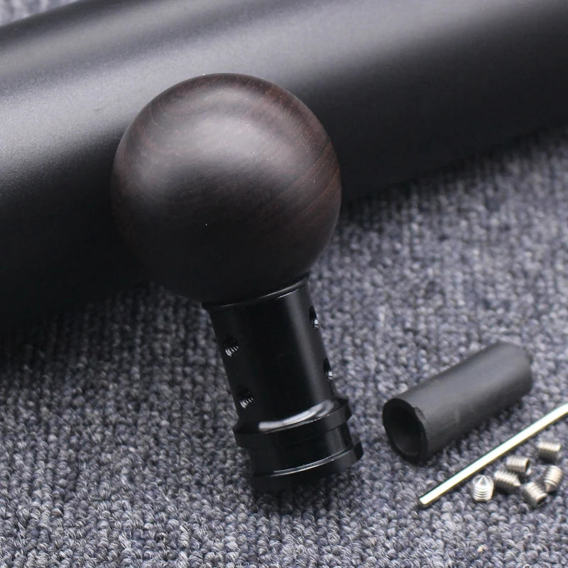Car solid wood shift knob, manual gearshift lever knob, rosewood shift knob, 5/6-speed wooden knob, universal car handle