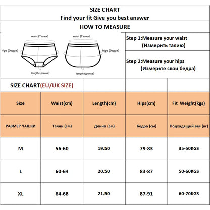 4Pcs/Set Cotton Panties Women Striped Solid Color Briefs Sexy Low-Waist Breathable Underpants Ladies Soft Stretch Lingerie M-XL