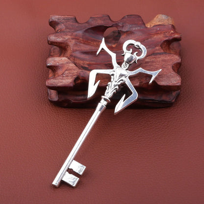 Resident Evil 4 Remake Keychain Large Irregular Key Retro Soldier Armor Cthulhu Octopus Pendant Men And Women Jewelry Gift