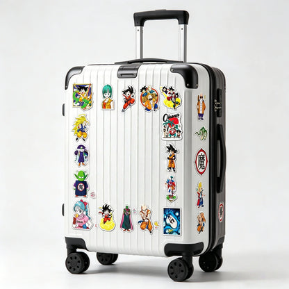 50/100pcs Dragon Ball Cartoon Creative Stickers, DIY Decorative Stickers for Luggage, Notebooks, and Pencil Cases