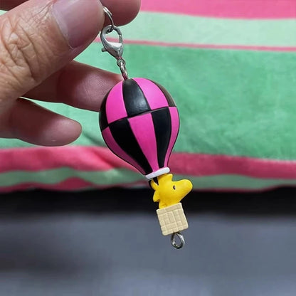 Anime Snoopy Action Figures Rock Party Flying Chapter Blind Box Toy Balloon Pendant Collection Decoration  Gifts
