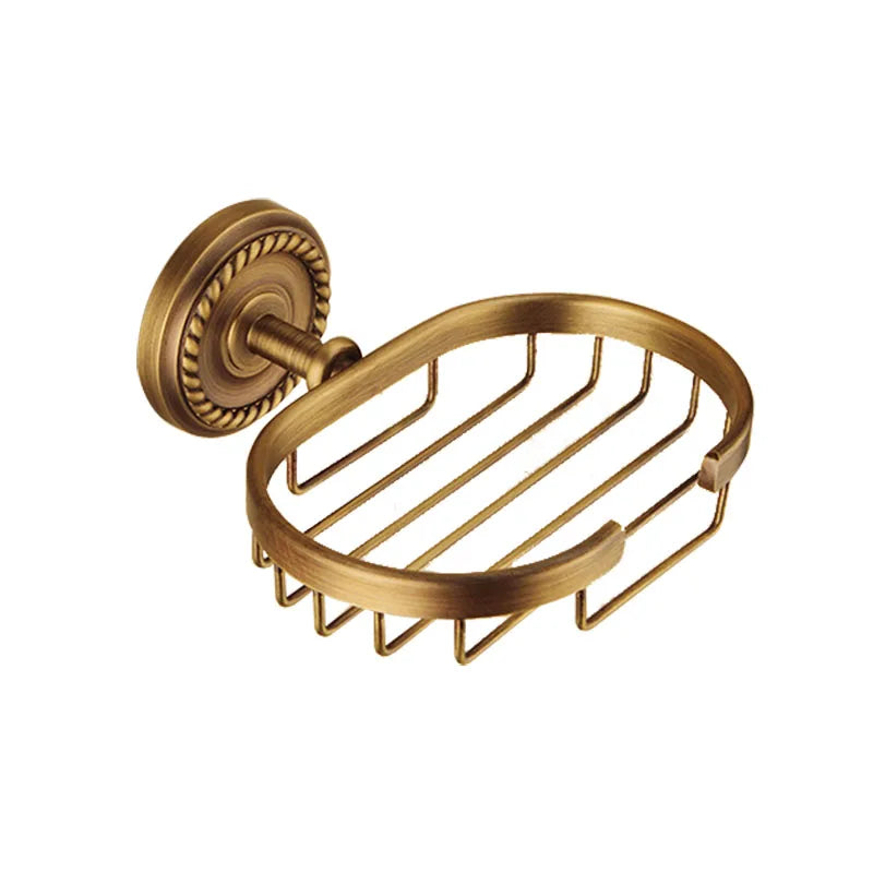 Solid brass Bathroom Accessories Set,Robe hook,Paper Holder,Towel Bar,Soap basket,bathroom sets,YT-12200-A