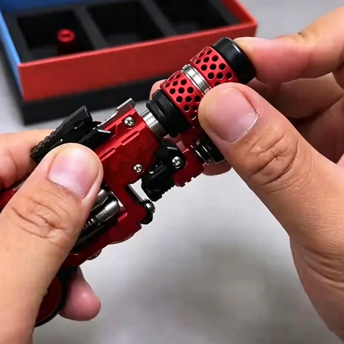 2026 New Aluminum Alloy Destroyer Gun Composite EDC Fingertip Decompression Toy