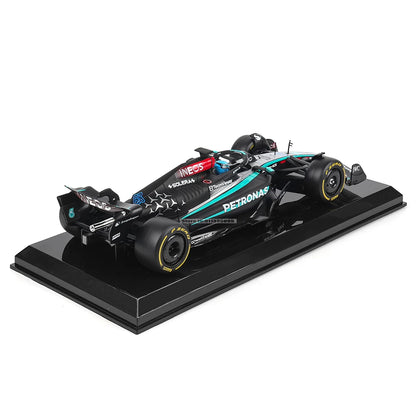 Bburago 1:24 2022~2025 F1 serie various style Mercedes-AMG W15 #44Hamilton #63George  Alloy Car Model Ferrari Red Bull McLaren