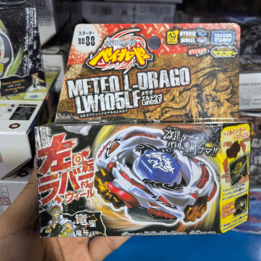 Takara Tomy BB88 Meteo L-Drago LW105LF, a Legendary Left-Spin Attack/Spin-Stealing Hybrid Type