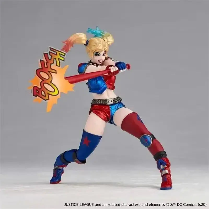 15cm Harleey Quinn Action Figure Yamaguchi Haley Quinn Joker Joint Movable Figure Harleen Quinzel Model Pvc Collection Toys