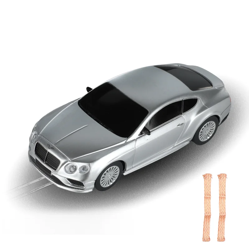 Slot Car 1 43 Scale GranTurismo MC GT4 Continental GT Polestar Police Car For Analog Carrera GoEvolution Most  1:43 Tracks