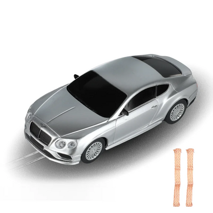 Slot Car 1 43 Scale GranTurismo MC GT4 Continental GT Polestar Police Car For Analog Carrera GoEvolution Most  1:43 Tracks