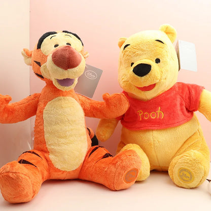 Cute Winnie The Pooh Plush Toys Stuffed Animal Set My Friends Tigger And Pooh Bear Soft Bulk Wholesale Dolls Xmas Gifts For Kids