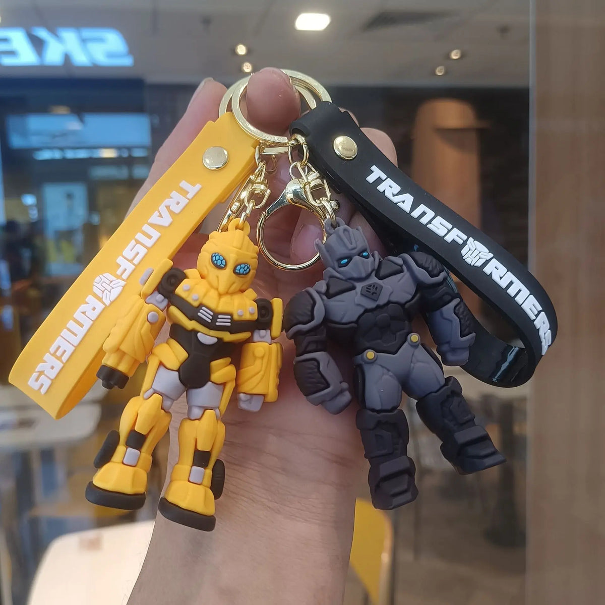2026 New Transformers Keychain Anime Peripherals Pvc Cartoon Doll Keychain Car Accessories Toys Men and Women Birthday Gifts