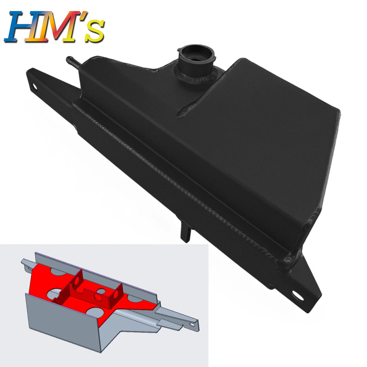 For Nissan GR-R R35 Radiator Coolant Expansion Tank Aluminum For Nissan GTR R35 Water Overflow Tank Can Reservoir 2009-2018