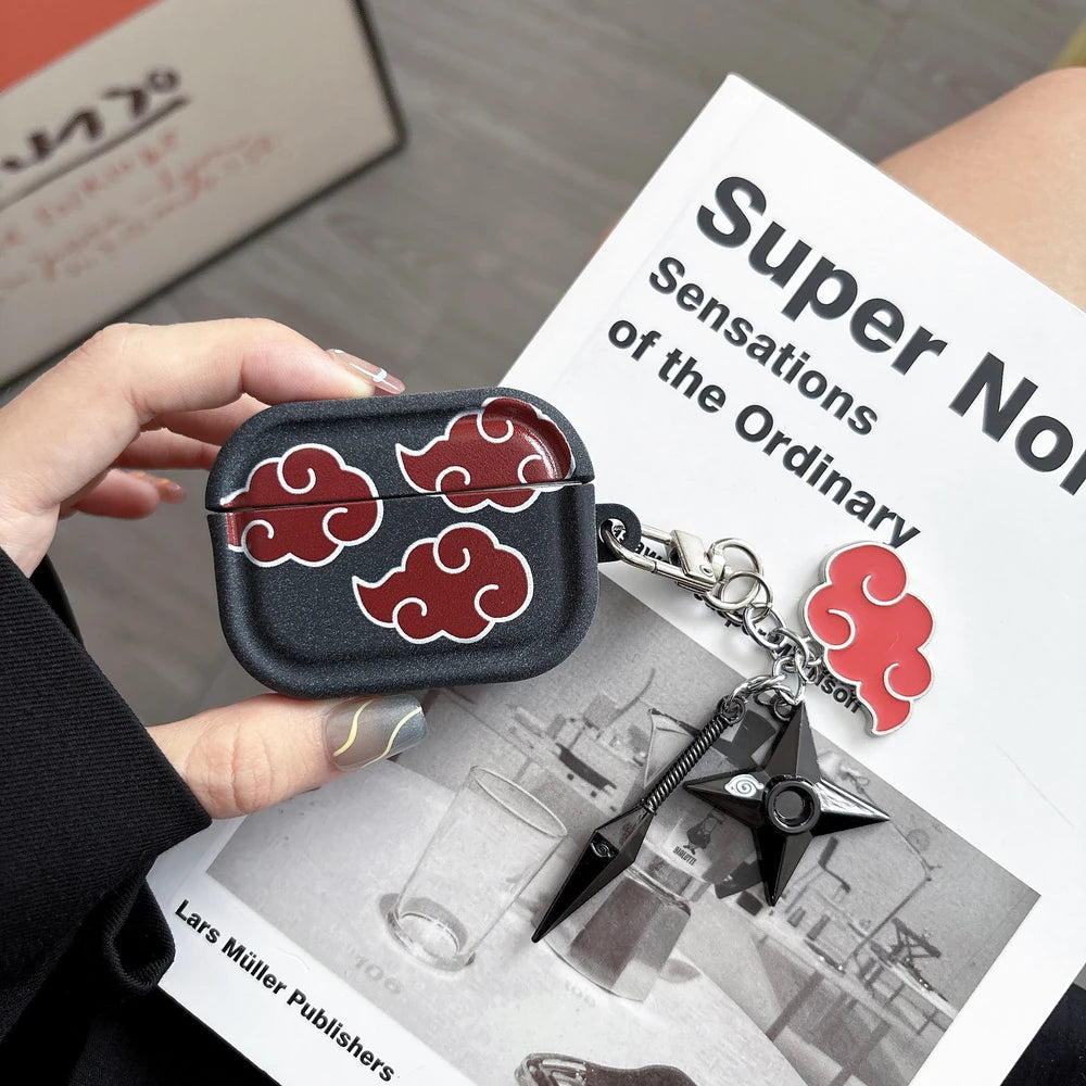 Japan Anime N-NARUTOS  Itachi Obito Pain Earphone Case For Airpods 5 4 2 3 Pro 3 2  Wireless Bluetooth Headset Protective Cover