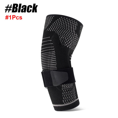 1/2Pcs Elbow Support Brace with Gel Pad for Women & Men Elbow Compression Sleeves for Golfer, Arthritis, Tendonitis Pain Relief