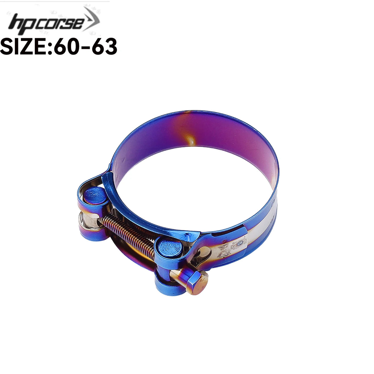 32mm - 85mm Motorcycle Exhaust Clamp Clip Stainless Steel Exhaust Pipe Clamps For Middle Exhaust Connect Fixed Seal Install