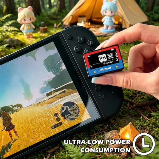 Rechargeable For Amiibo NFC Simulator Emulator IC/NTAG All Game Accessories ACNH Cards For Switch/Switch 2/3DS/Wii U
