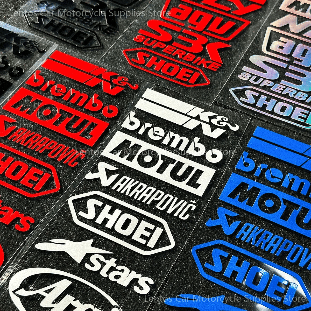 Reflective Laser Sticker for Motorcycle Car Locomotive Vinyl Decal Car Styling Decoration