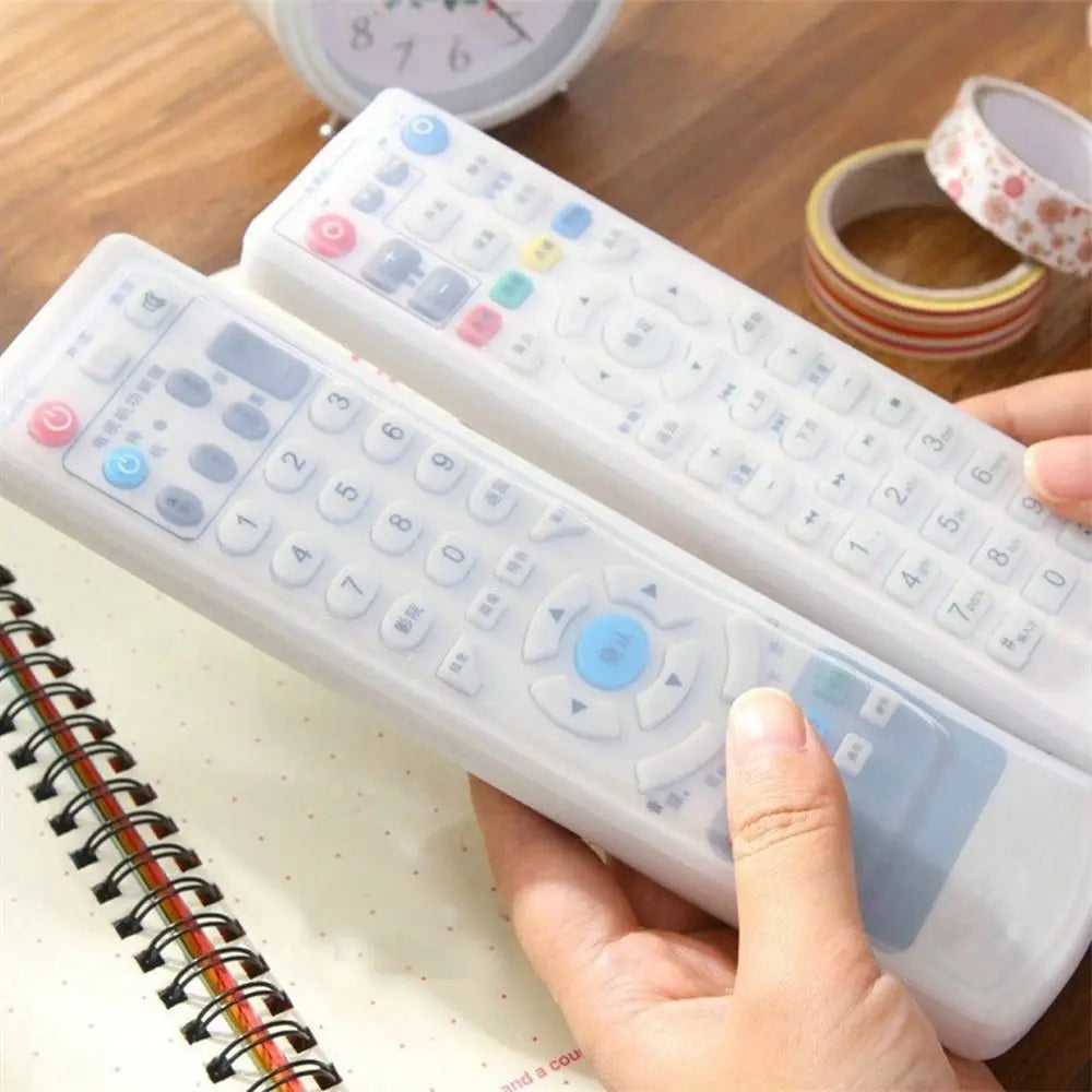 Non-slip Silicone Dust-proof Remote Control Case TV Remote Storage Bag Air Condition Cover Remote Control Protctive Case