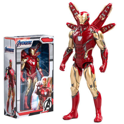 18CM Avengers Legends Figure ZDTDS Original Toy Set Spider Captain Miles Morales Thanos Ghost Iron Man Hulk Box Thor Falcon Doll