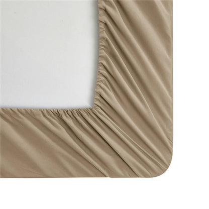 Solid Color Soft Brushed Bed Set Fitted Sheet Flat Sheet Pillowcase Bedding Set Bed Sheet Twin Full Queen CA King 3/4 Pieces