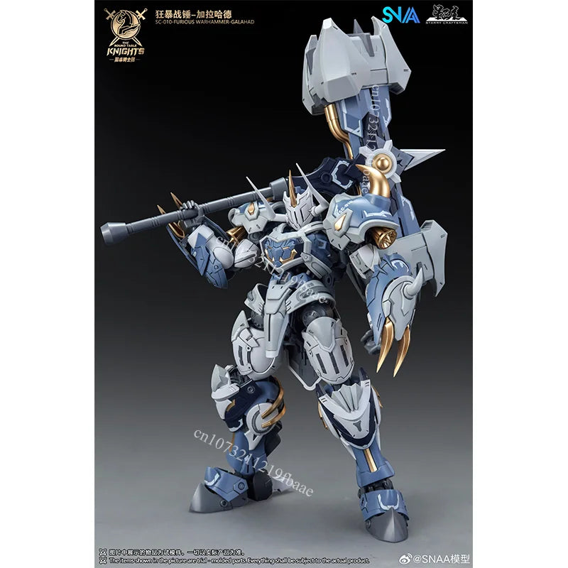 SNAA Model GALAHAD SC-010-FURIOUS 1/144 Toys The Round Table Knights Toys Assembly Model Kit Action Figure Gifts