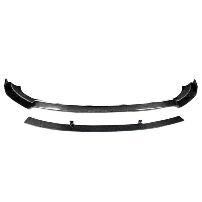 High Quality ARTISAN Style Carbon Fiber Front Bumper Lip Exterior Parts Fit For Macan Turbo 2014-2018