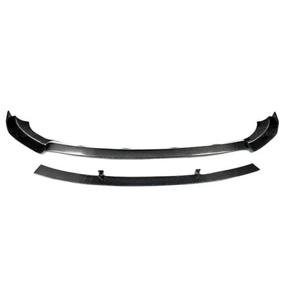 High Quality ARTISAN Style Carbon Fiber Front Bumper Lip Exterior Parts Fit For Macan Turbo 2014-2018