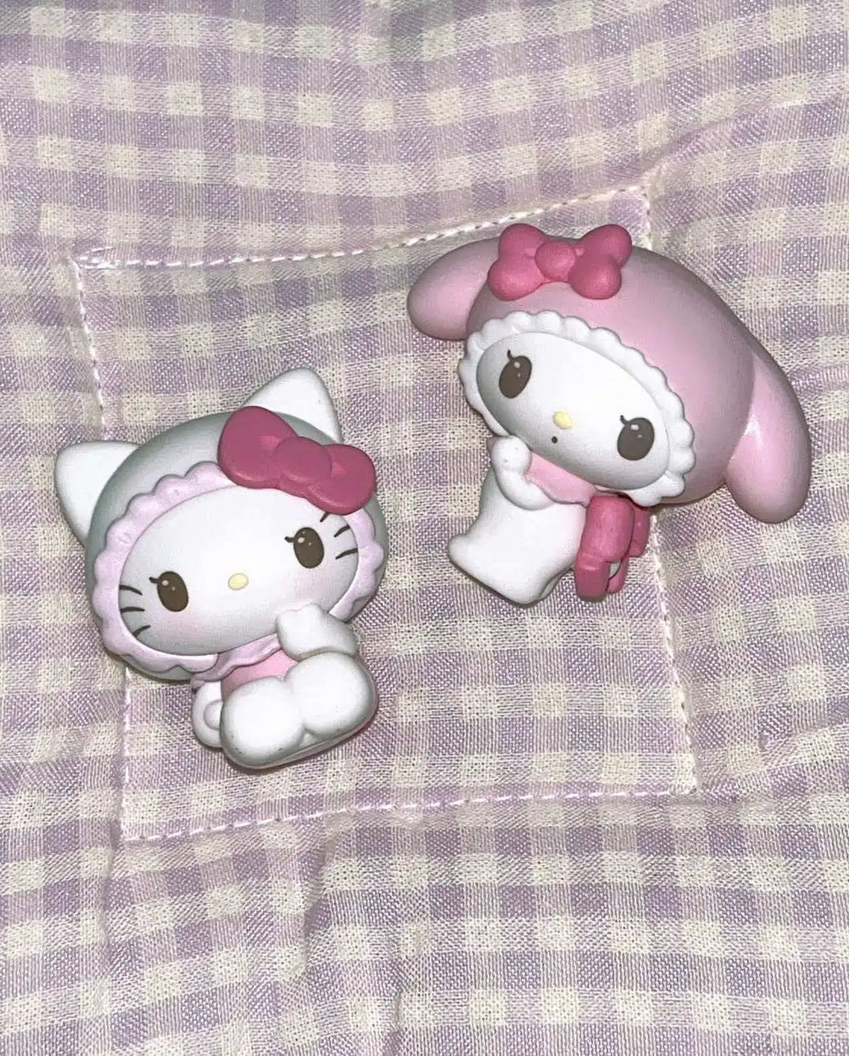 New Product In Stock Kt Cat Kuromi Co Branded Blind Box Figurine Toy Cute Desktop Ornament Holiday Surprise Gift For Fans