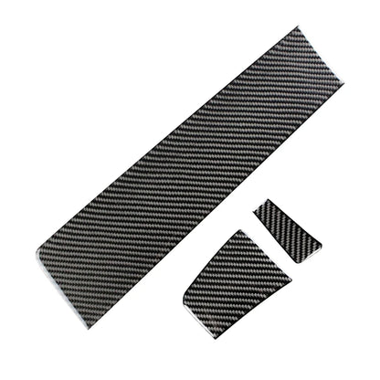 Car Styling For Porsche macan 2014-20 Carbon fiber Center Console Air outlet Dashboard Covers Stickers Interior Auto Accessories