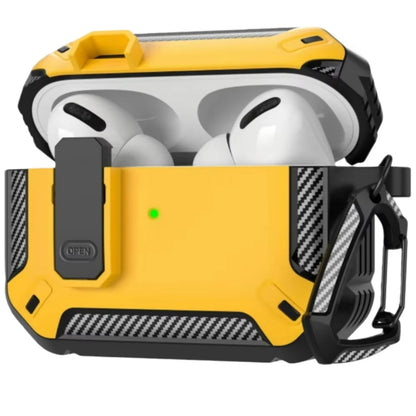 for AirPods Pro 3 Camo Green Case Cover with Lock for Men Military Rugged Full Body Shockproof Protective Case for AirPods Pro 3