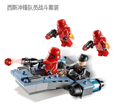 Limited Edition Star Wars Elite Clone Troop and Assault Robot 9488 with Mannequin Boy Assembled Model